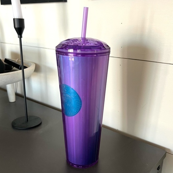 Starbucks 2022 Summer Purple Wisteria Kaleidoscope Dome 24oz - Picture 3 of 5